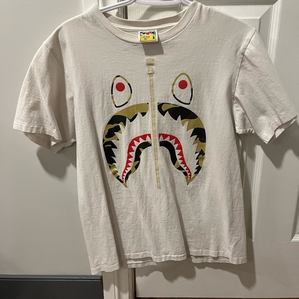 Bathing Ape shark Tee